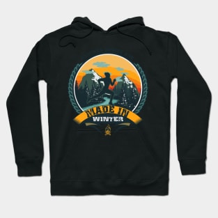 RUNNING QUOTE SUMMER BODIES ARE MADE IN WINTER Hoodie